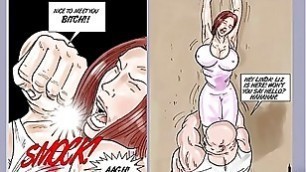 Sex Comic Book Hot Blonde Boss  up And Fucked Like a slut