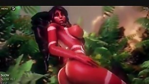 Brazilian Latina Female Nidalee Brown Skin G Cup Big Natural Tits Naked Queen Of Jungle Learn How To Sex By White Colonial Conqueror Soldier Interracial Creampie Pregnant Fucked Huge Lion Male Penis Rengar Enjoy Doggystyle Sex In Amazon League Of Legend