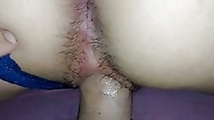 Fucking my stepsister in our parents&#x27; bed