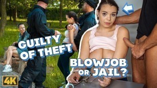 LAW4k. Sweet thing Sofia Lee commits crimes so why gets used