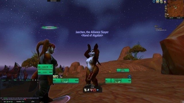 WoW Pandaren jerkbaits like a proper slut