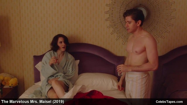 Rachel Brosnahan nude and sexy movie scenes