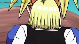 Android 18 gets fucked by SSJ Trunks