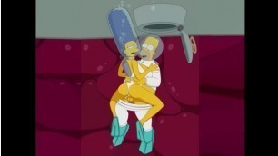 Homer and Marge Having Underwater Sex (Made by Sfan) (New Intro)
