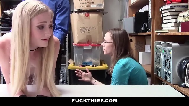 Thief Getting Dicked in Front of Her BF